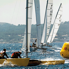 Catamaranregatta vor Bonaire